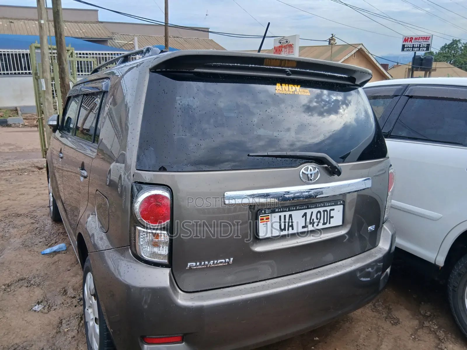 Toyota Corolla Rumion 2010 Gray