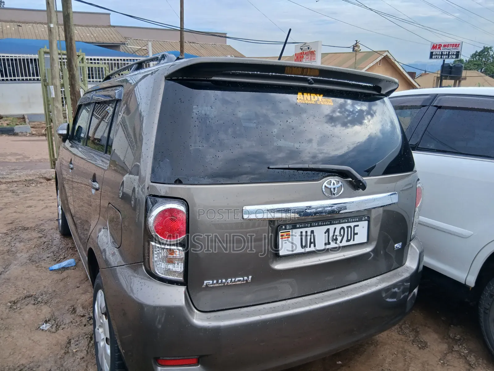 Toyota Corolla Rumion 2010 Gray