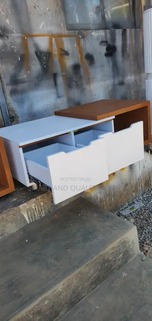 Center Table/Centre Tables Black With Executive Drowers