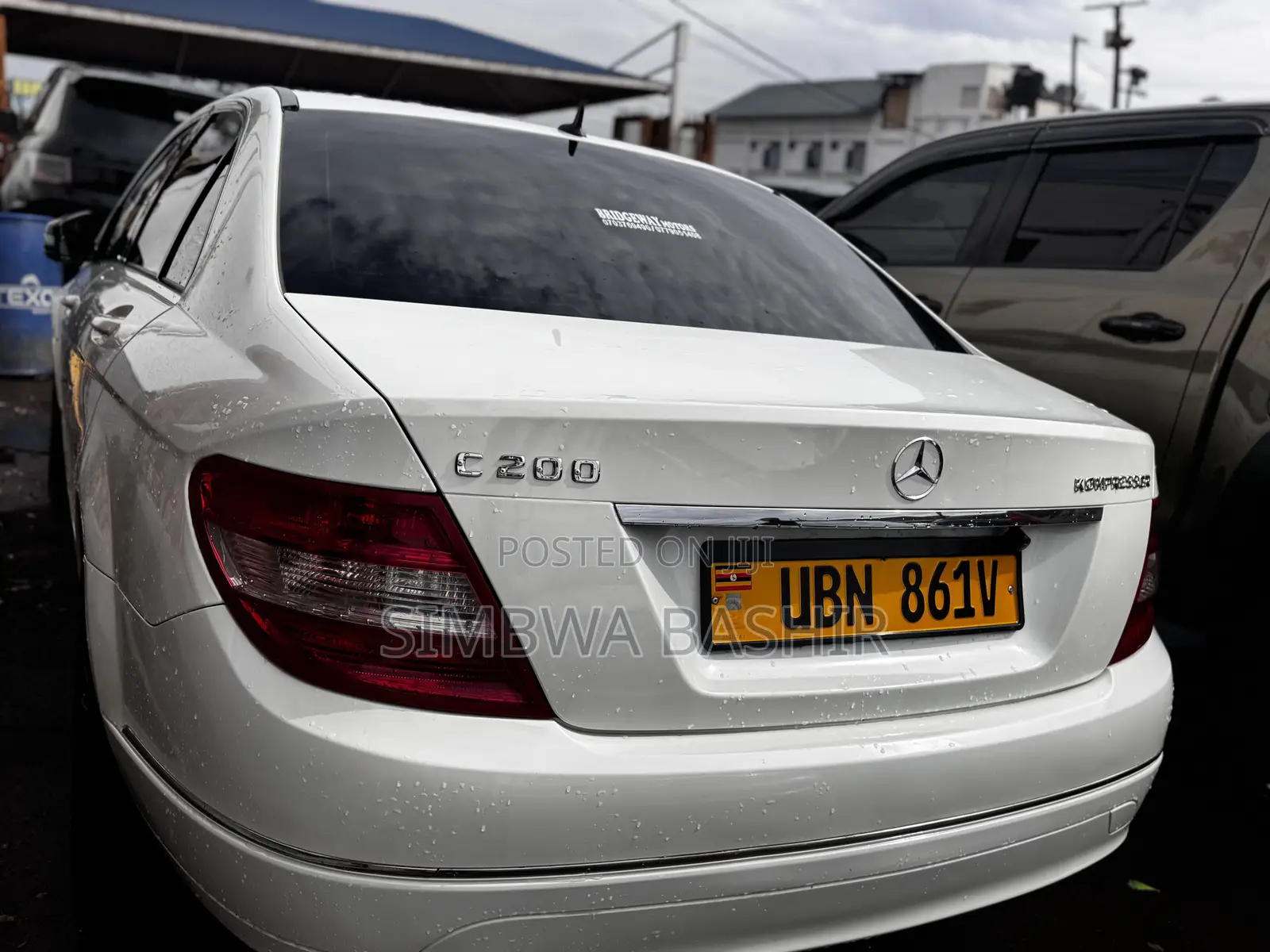 Mercedes-Benz C200 2012 White