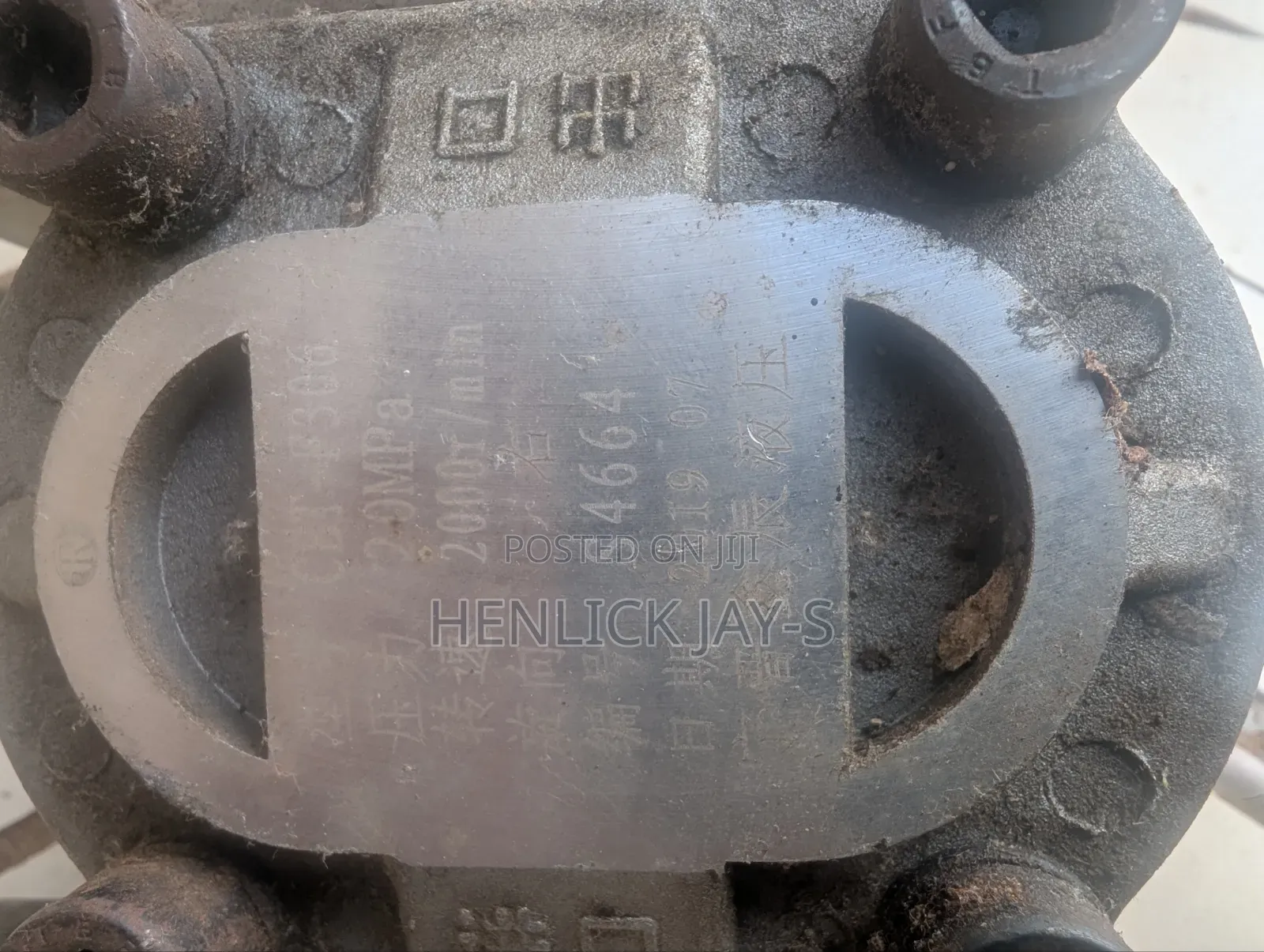 Bread Devider Machine Hydraulic Pump and Solenoid Direction Controls