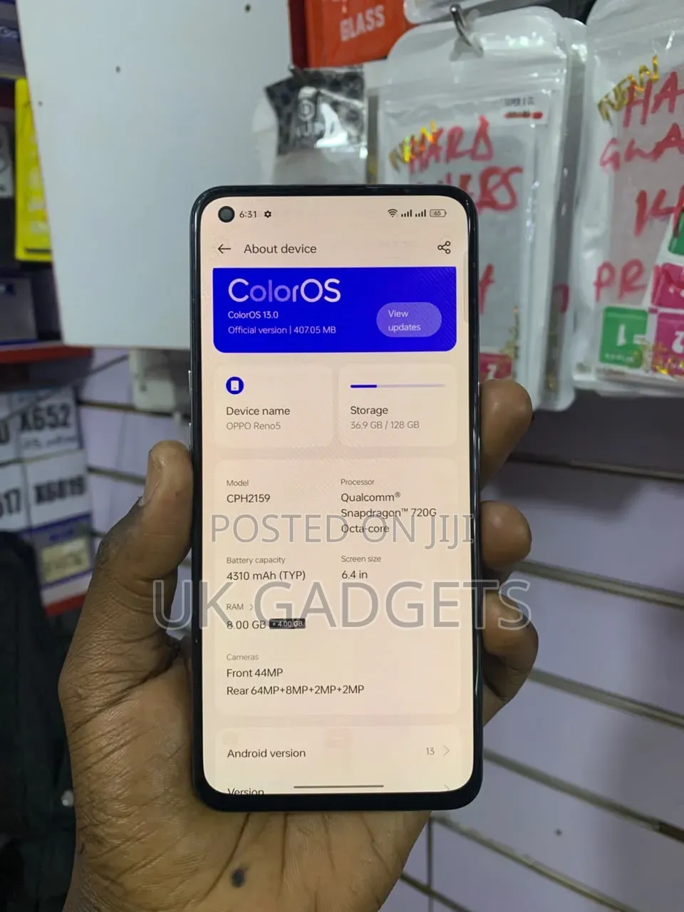 Oppo Reno 5 128 GB Black