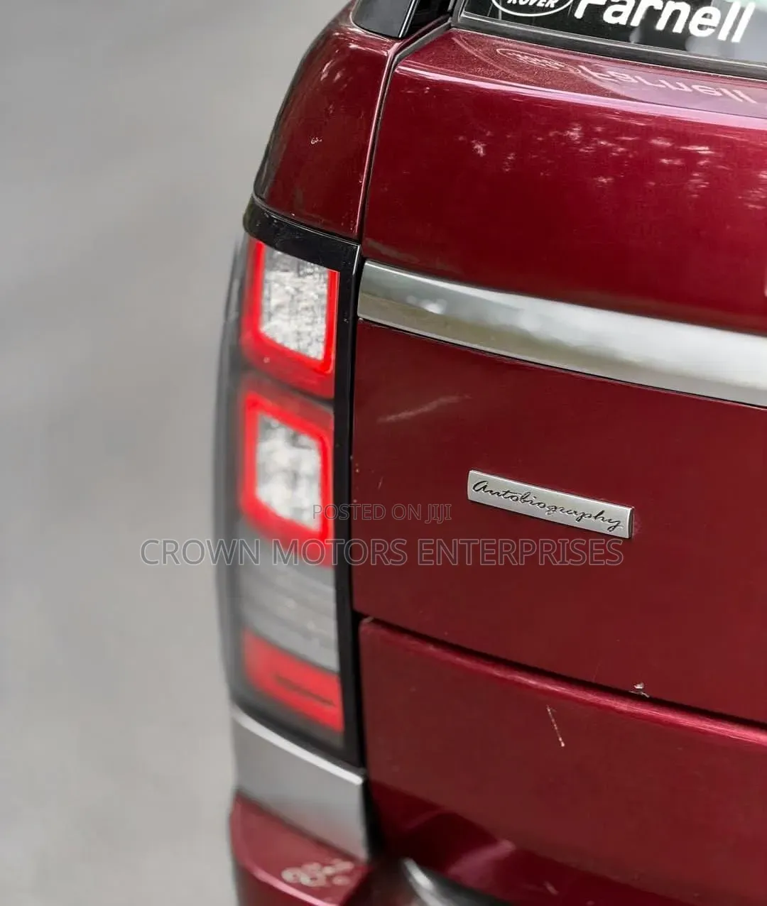 Land Rover Range Rover Vogue 2015 Red