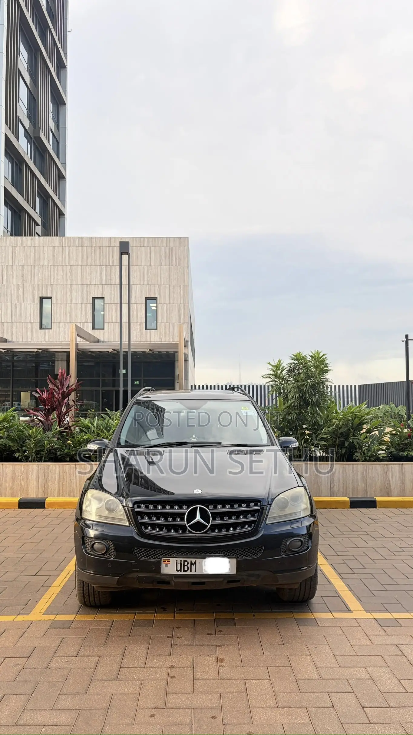 Mercedes-Benz M Class ML 350 4Matic 2008 Black