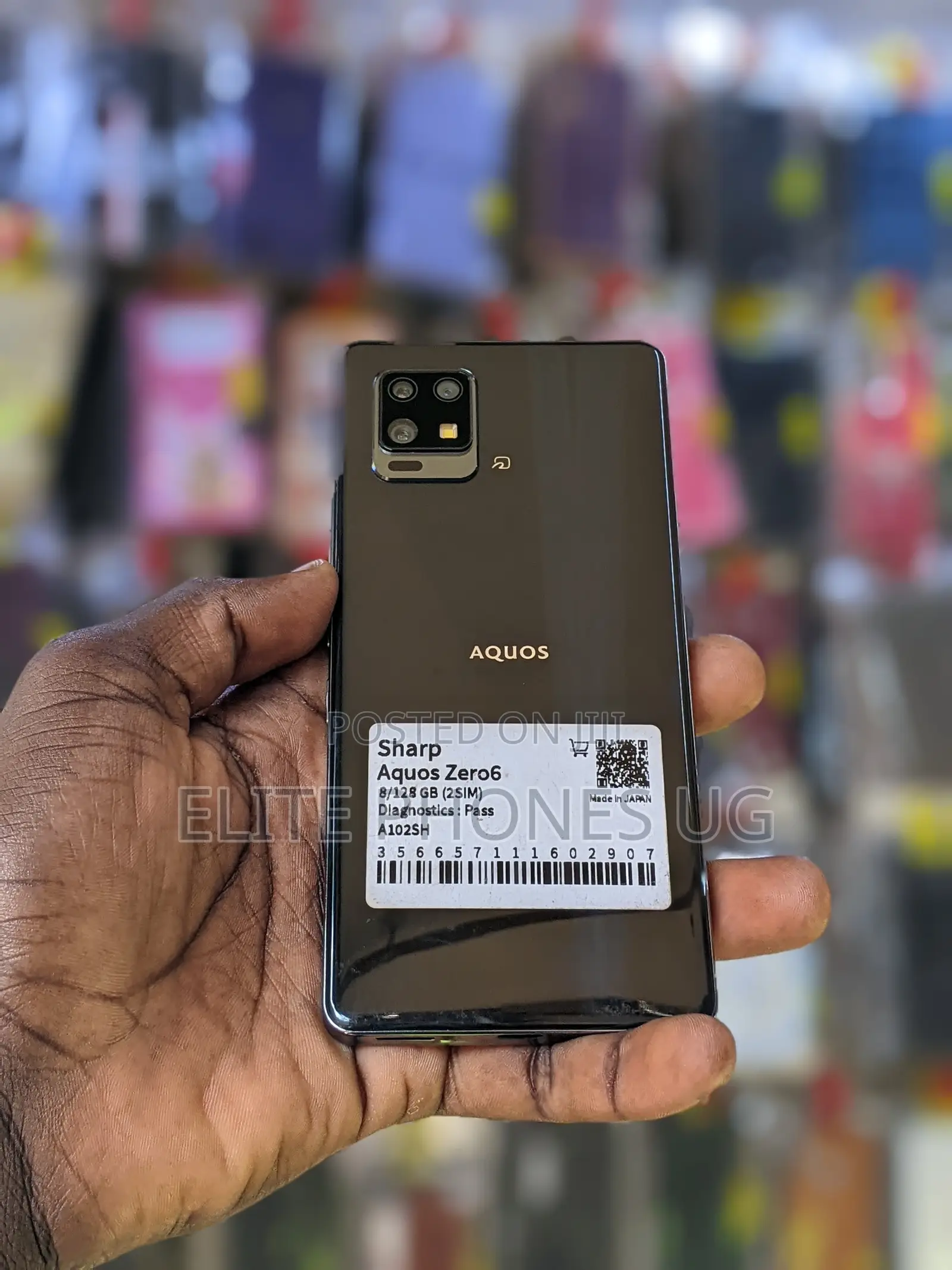 Sharp Aquos zero6 128 GB Silver