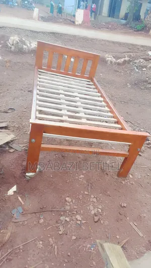 Used 3by6 Wooden Bed in a Perfect State on Quick Sale