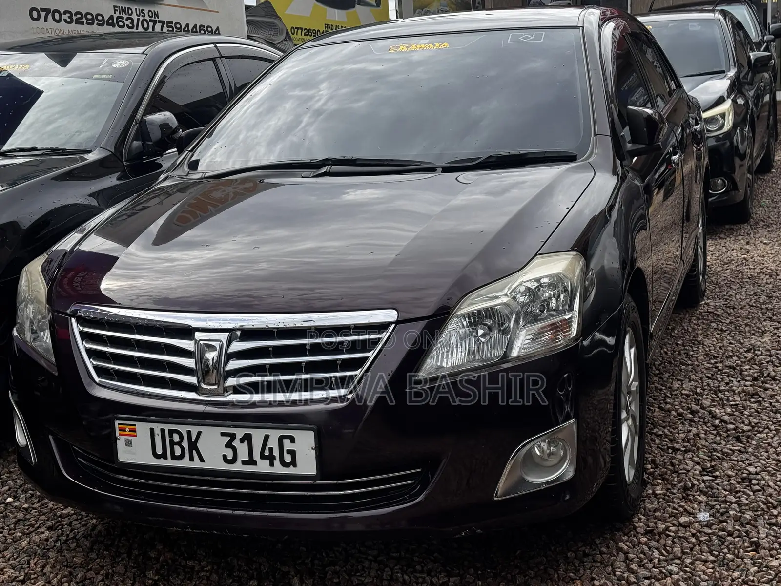 Toyota Premio 2010 Burgundy