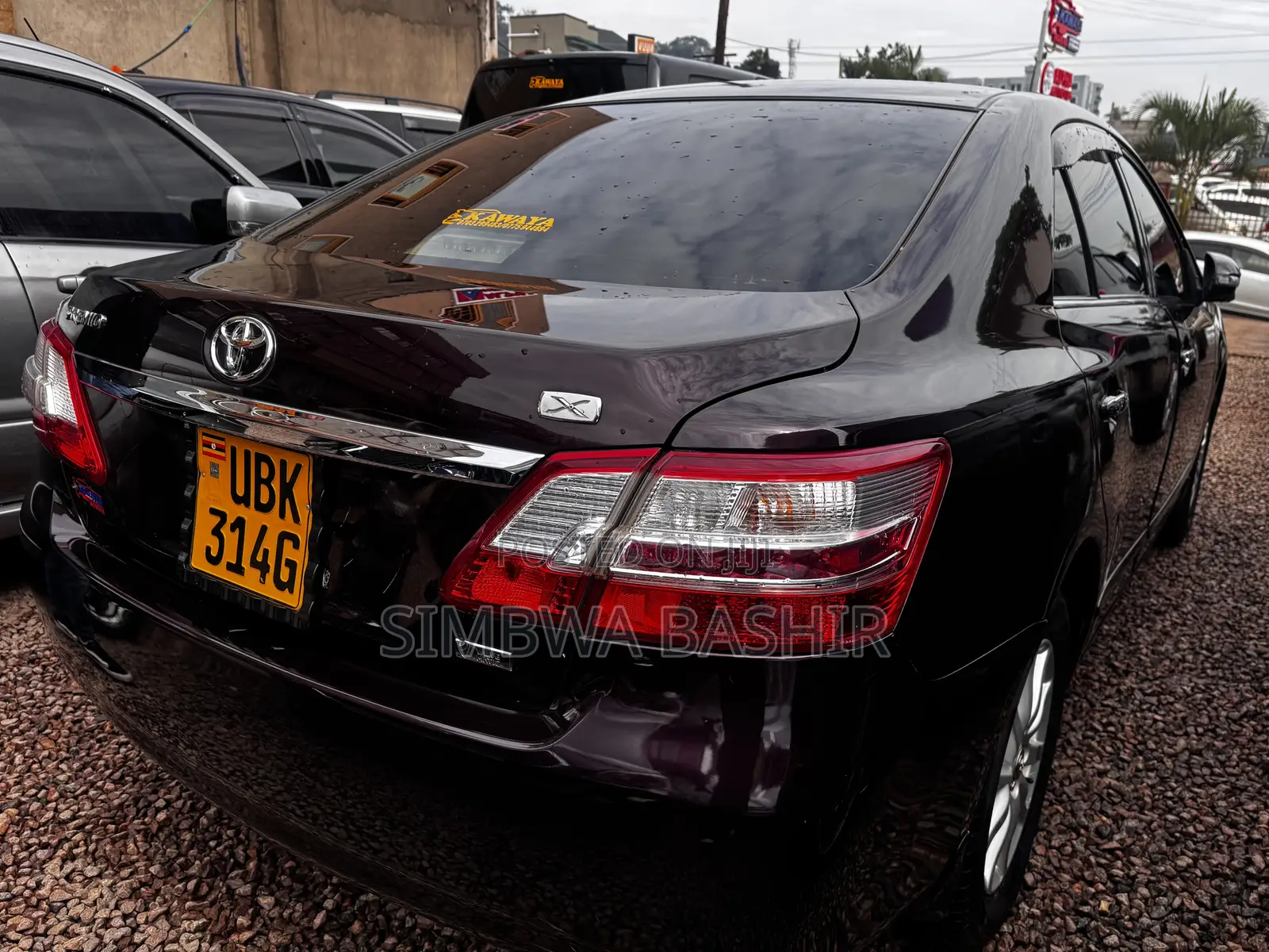 Toyota Premio 2010 Burgundy