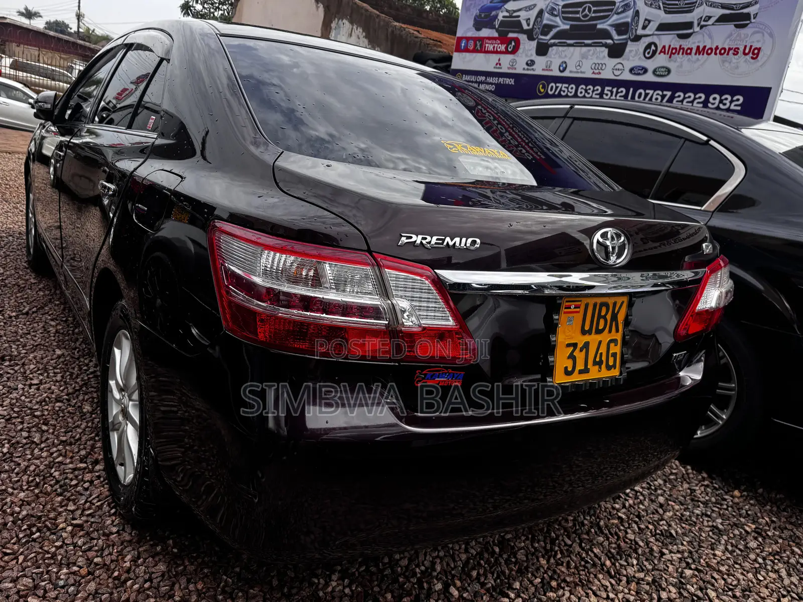 Toyota Premio 2010 Burgundy