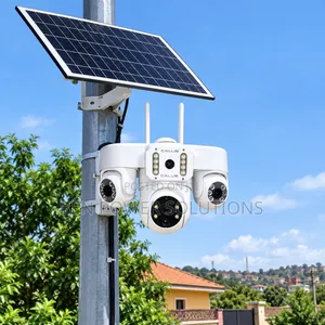 3 Lenses Solar Outdoor Security Camera