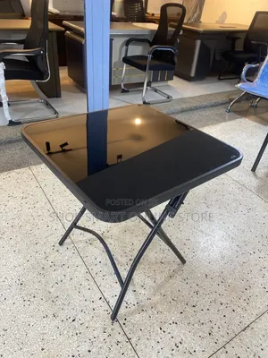 Dining Foldable Glass Table
