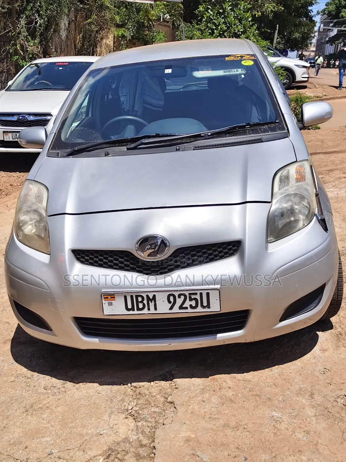 Toyota Vitz 2008 Silver