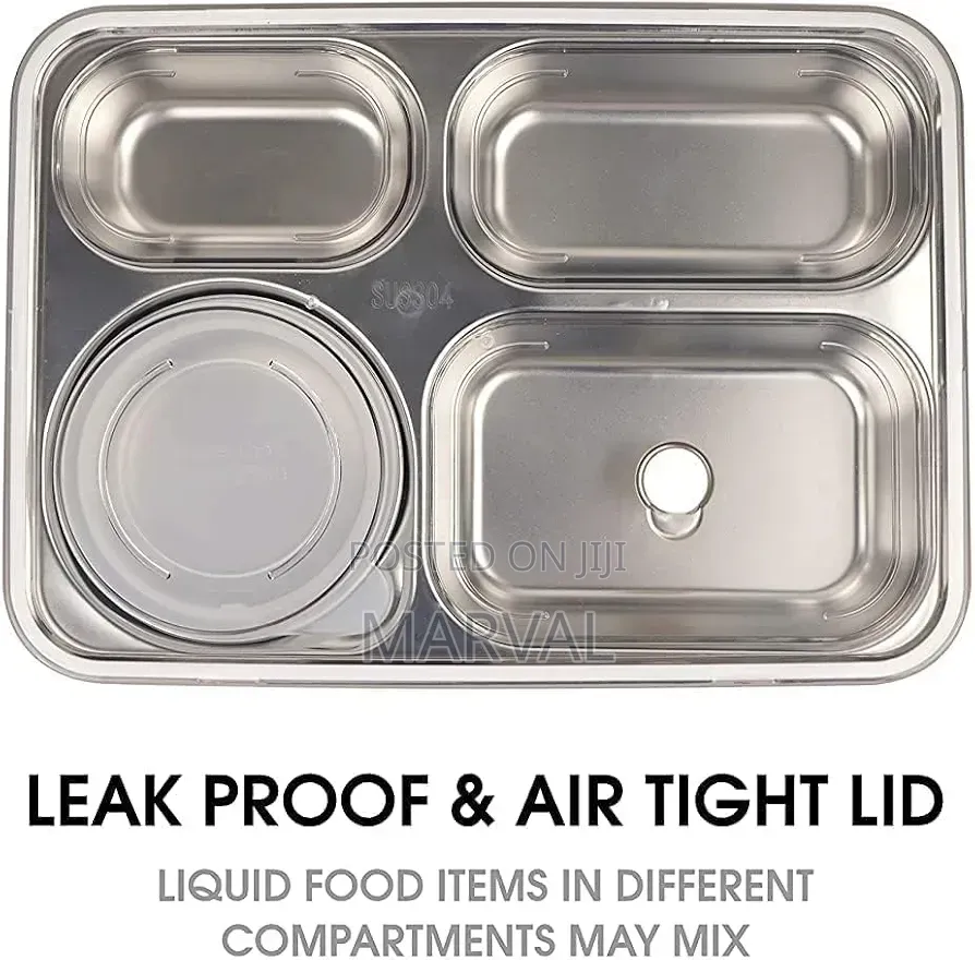 Stainless Steel Lunch Box for Office & School