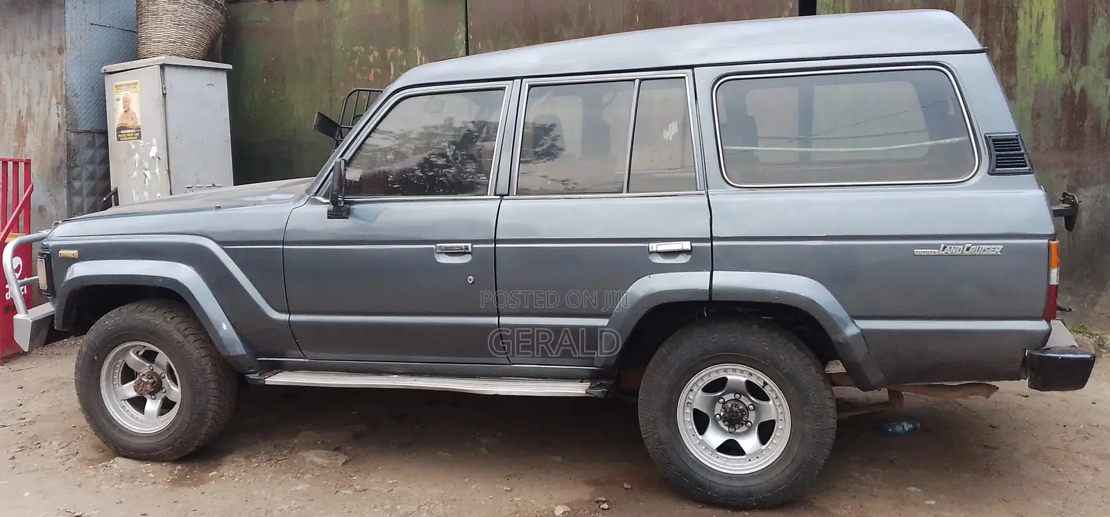 Toyota Land Cruiser Wagon 4.0 D 1989 Gray