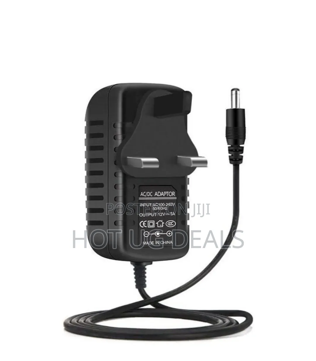 12V 1A AC/DC Power Adapter Supply With Center-Positive UK Plug