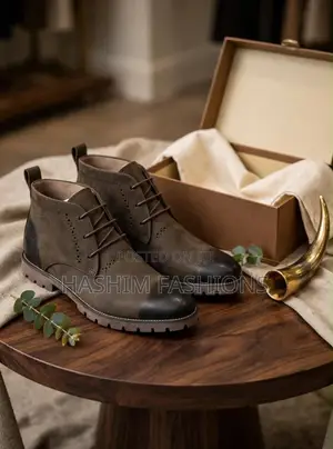 Original New Leather Lace-Up Ankle Boot