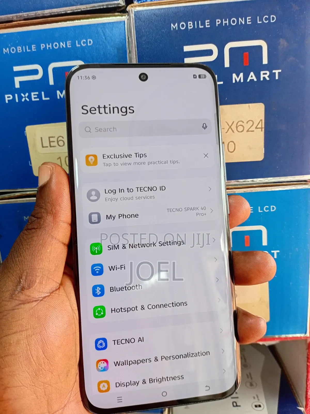Tecno Spark 40 Pro+ 256 GB Black