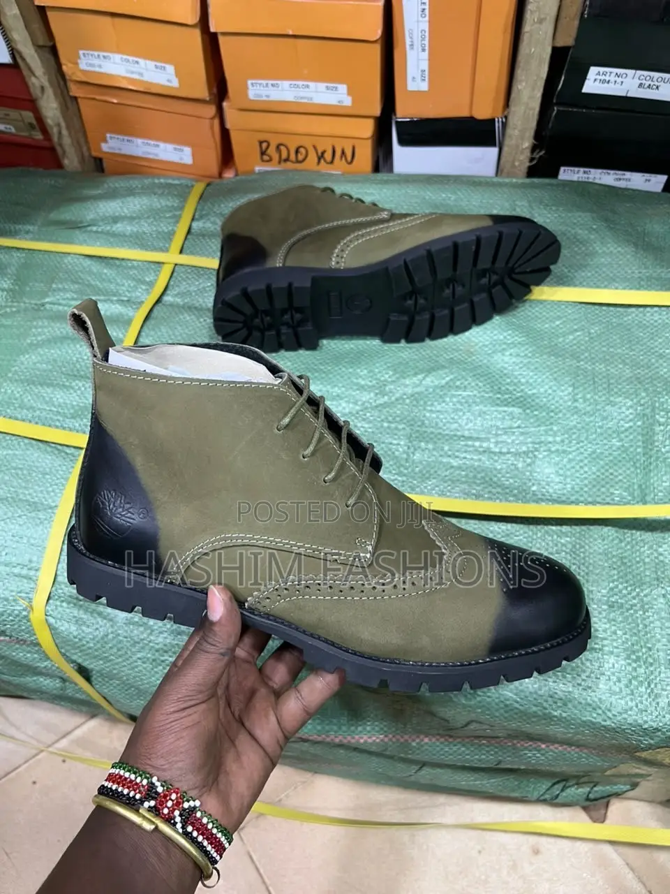 Original New Leather Lace-Up Ankle Boot