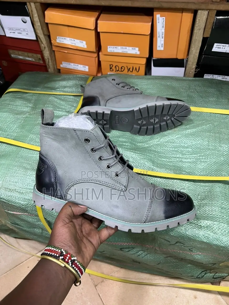 Original New Leather Lace-Up Ankle Boot