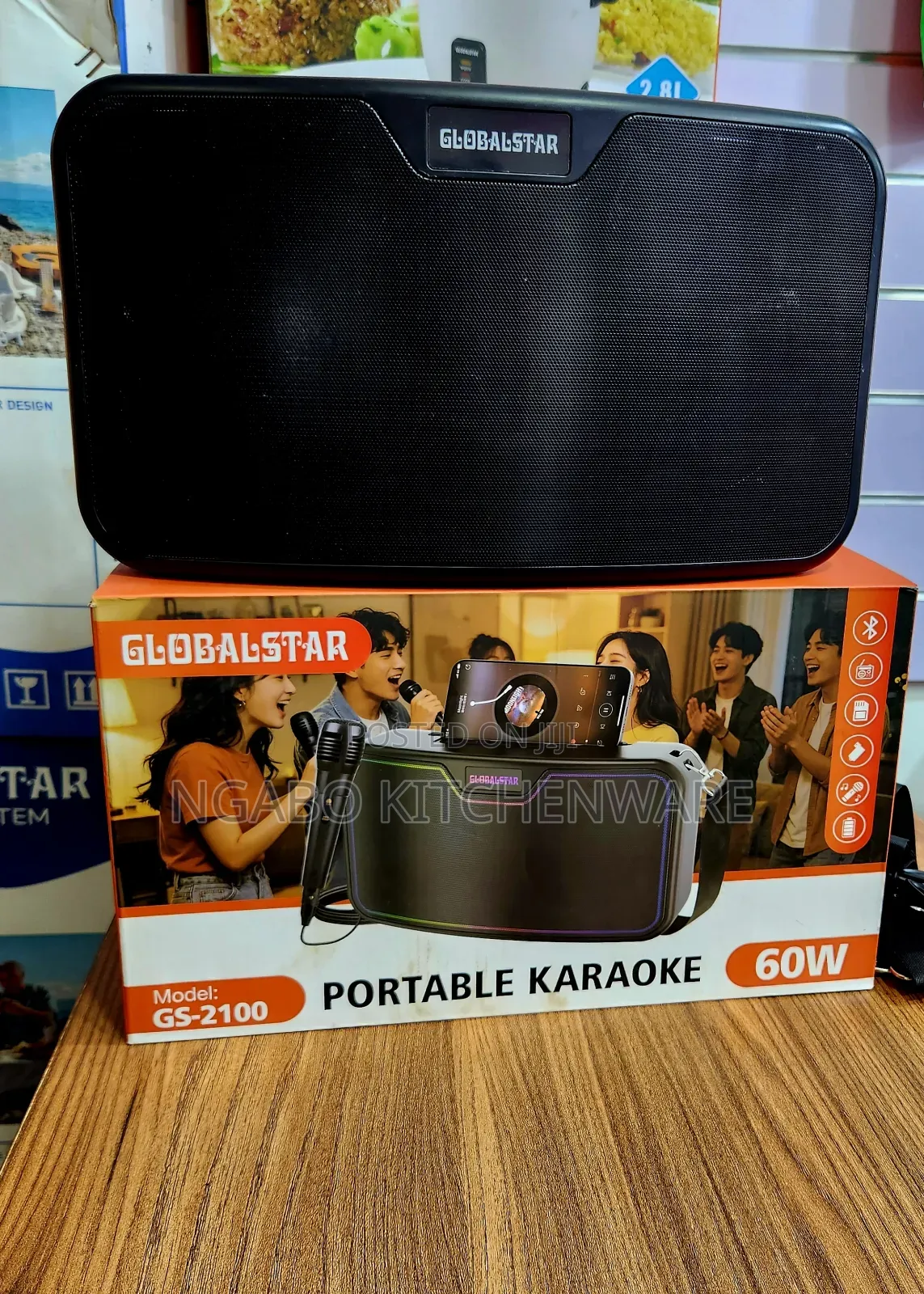 Portable Speaker Karaoke.