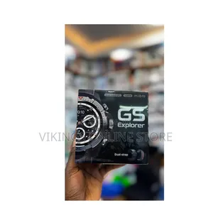 The GS Explorer GPS Smartwatch, a Rugged Outdoor Sports Watch