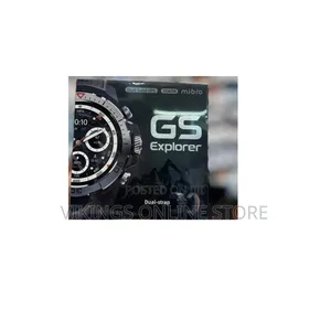 The GS Explorer GPS Smartwatch, a Rugged Outdoor Sports Watch