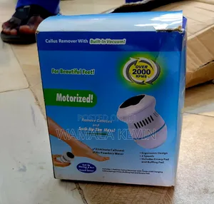 Electric Foot Grinder With a Built-in Vacuum