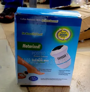 Electric Foot Grinder With a Built-in Vacuum