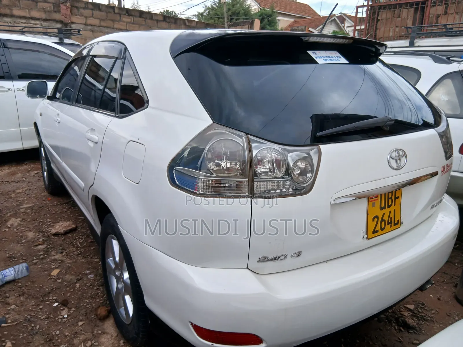 Toyota Harrier 2008 White