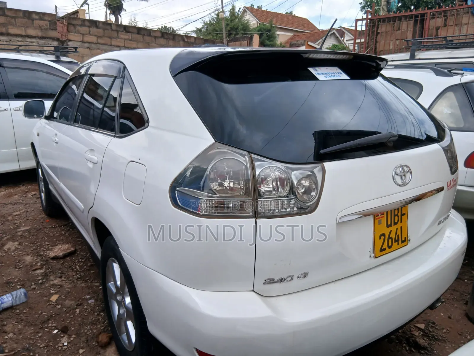 Toyota Harrier 2008 White
