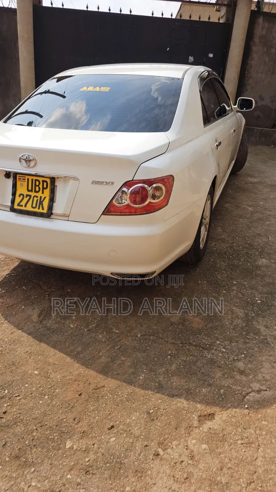 Toyota Mark X 2.5 RWD 2008 White