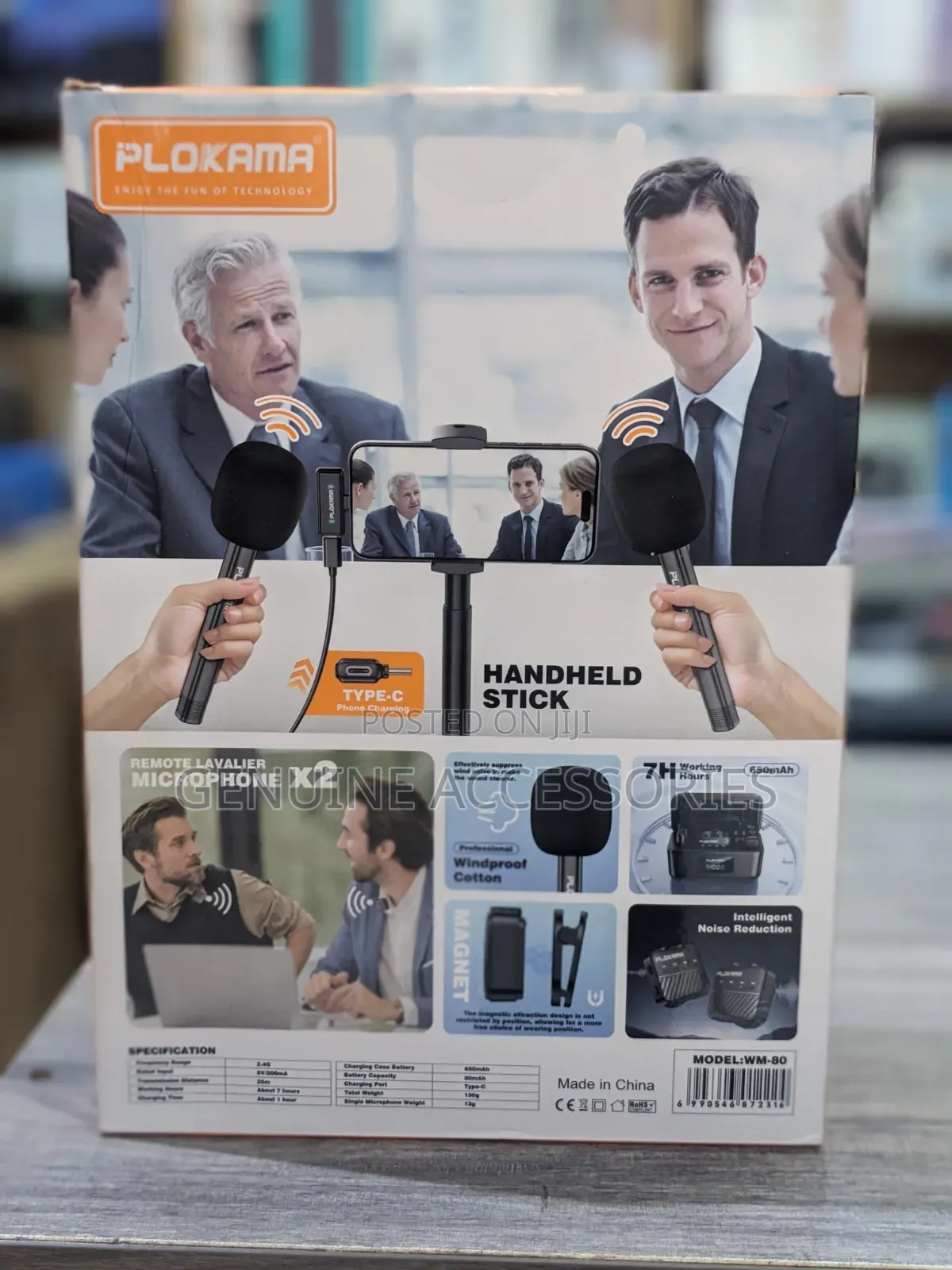 Plokama Wm80 Wireless Lavalier Microphone