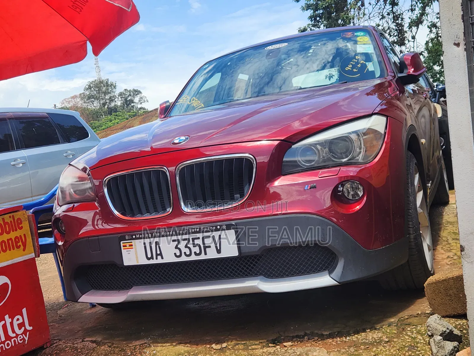 BMW X1 2014 Maroon