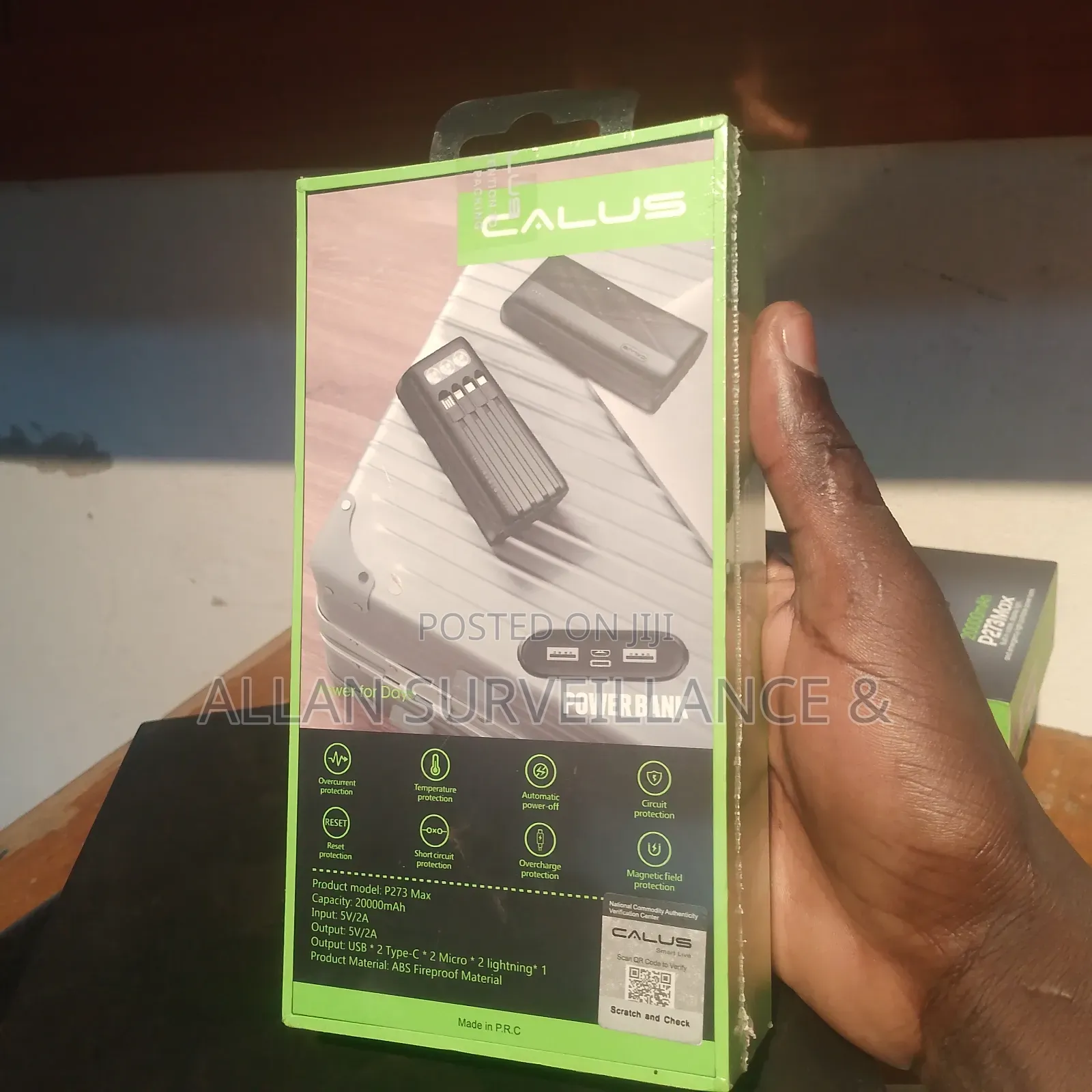 Calus P273max 20000mAh Power Bank