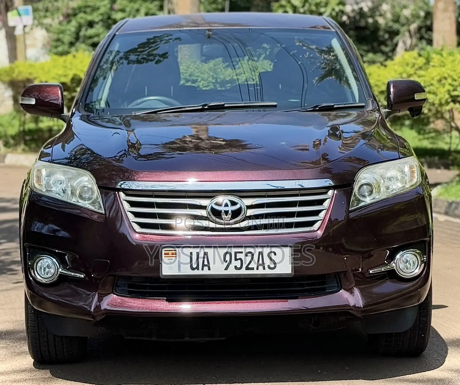 Toyota Vanguard 2012 Burgundy