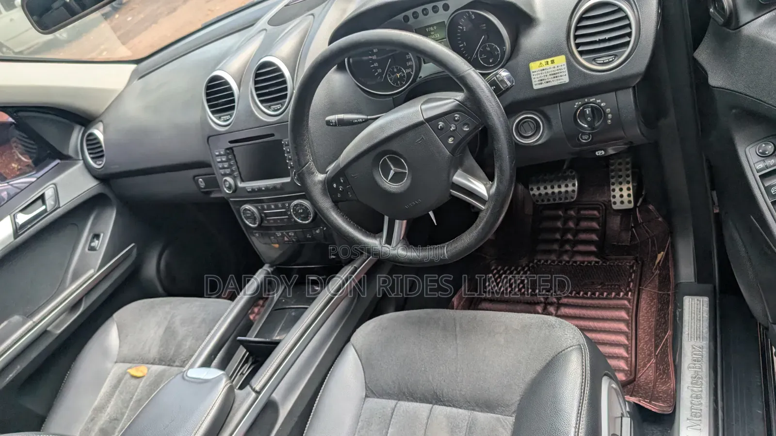 Mercedes-Benz M Class ML 350 AWD 4Matic (3.5L V6 7A) 2006 Black