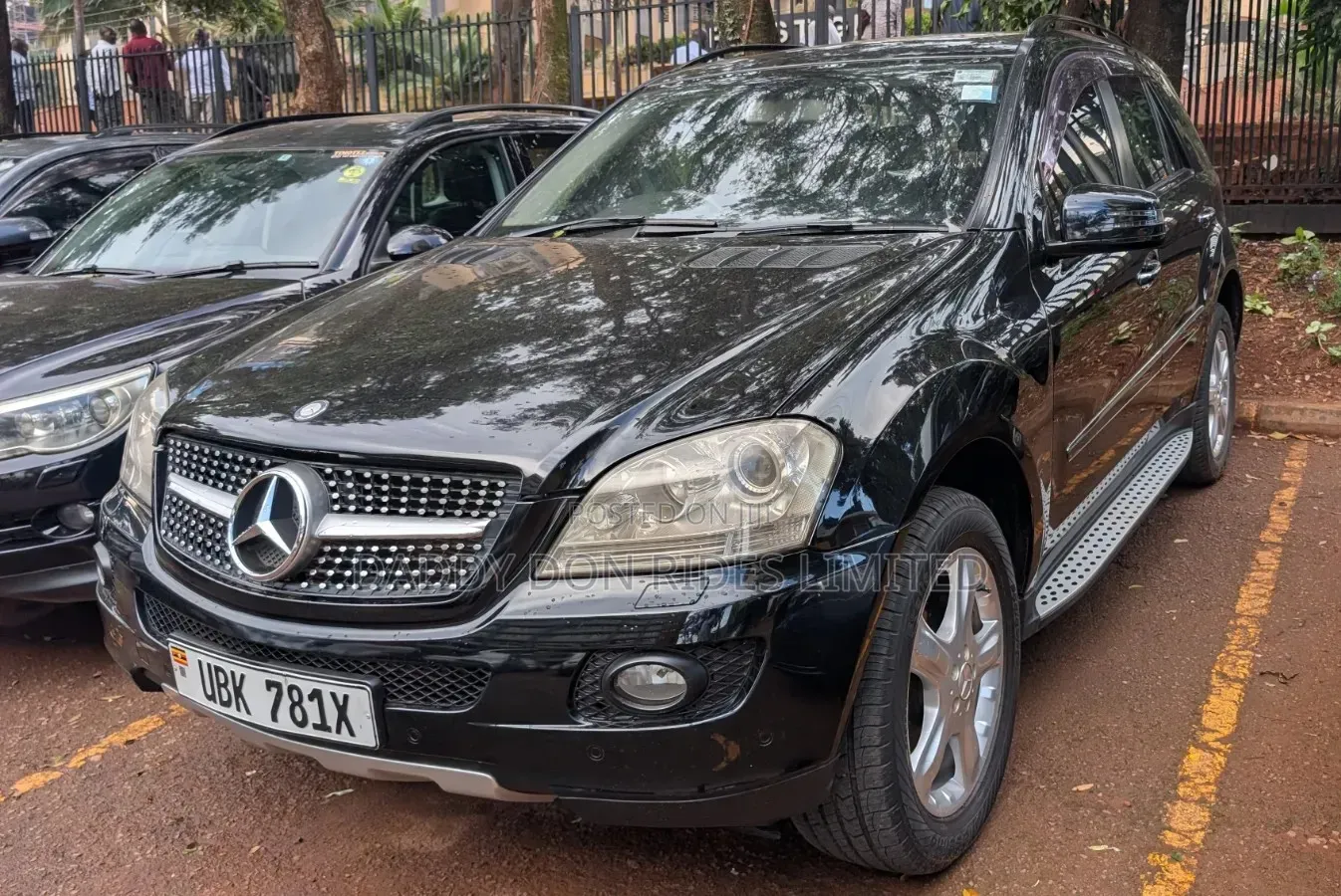 Mercedes-Benz M Class ML 350 AWD 4Matic (3.5L V6 7A) 2006 Black
