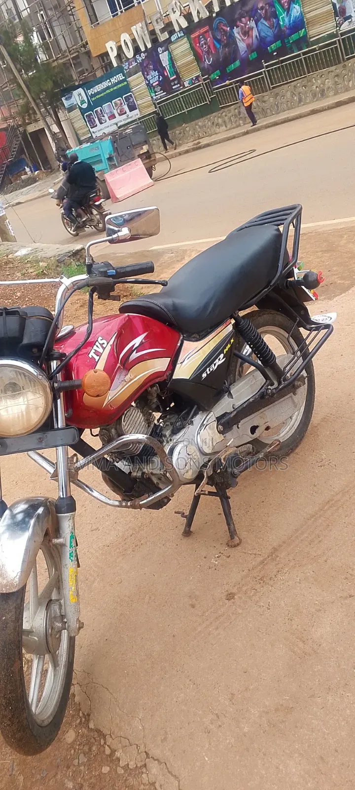 TVS XL 100 2019 Red