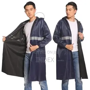 ZGH Navy Blue Raincoat,