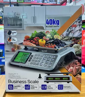 DSP 40kg Commercial Digital Price Computing Scale | Precision 1g