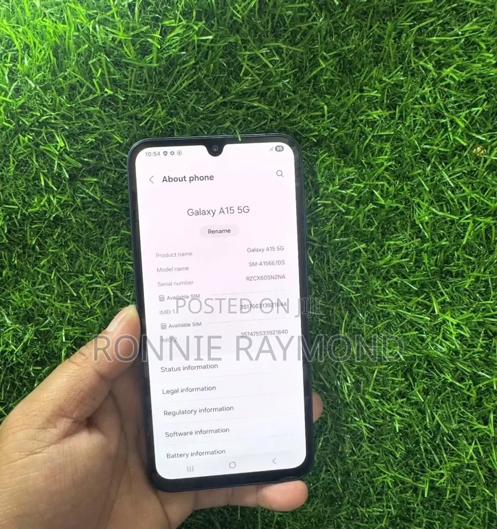 New Samsung Galaxy A15 5G 256 GB Gold