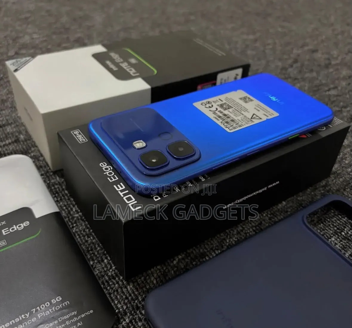 New Infinix Note Edge 256 GB Blue