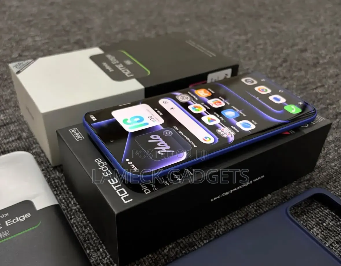 New Infinix Note Edge 256 GB Blue