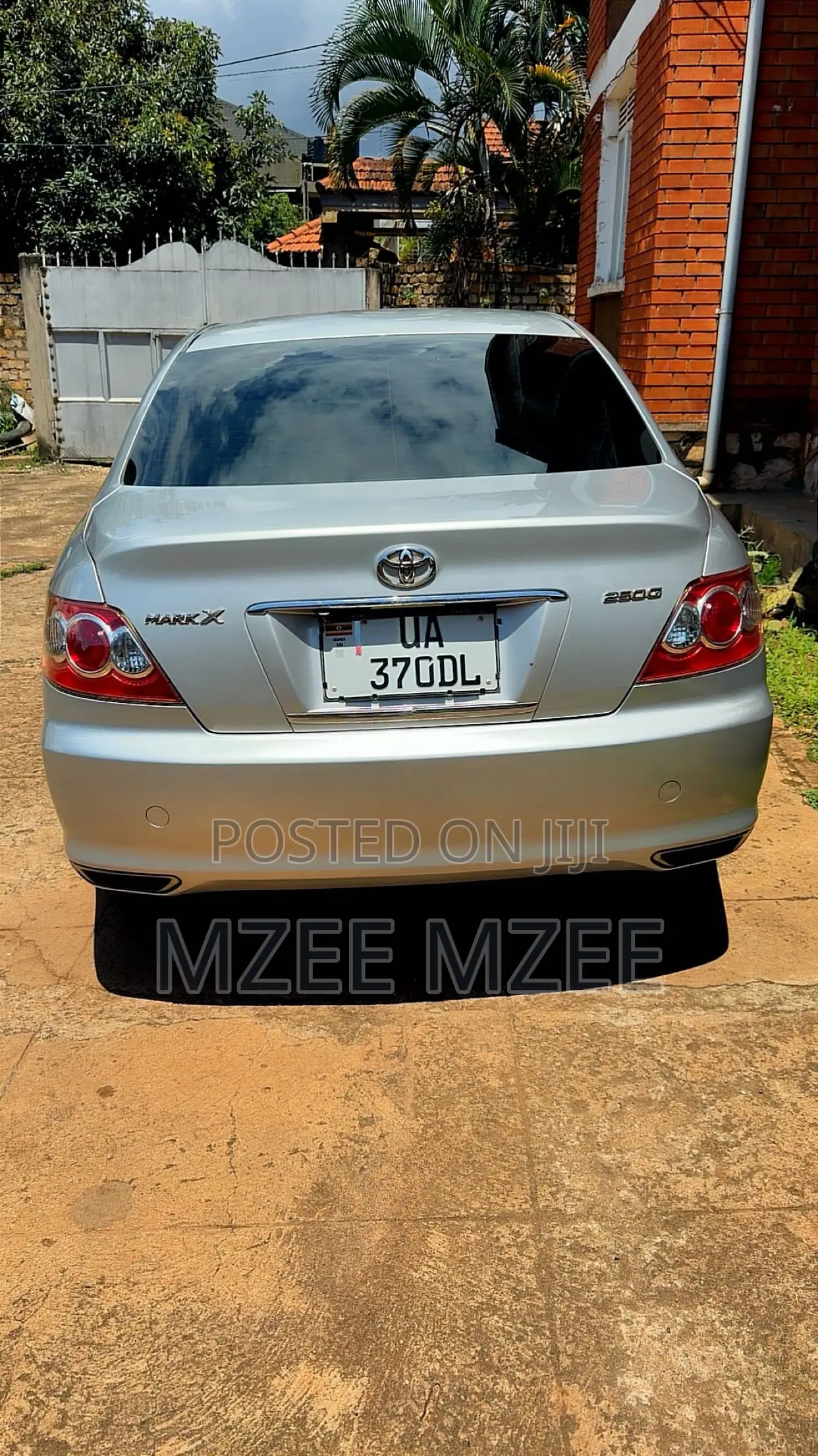 Toyota Mark X 2008 Silver