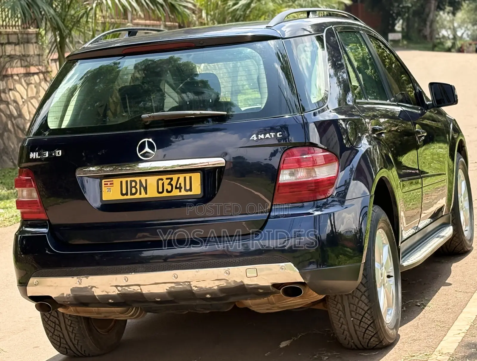 Mercedes-Benz M Class ML 350 4Matic 2007 Blue