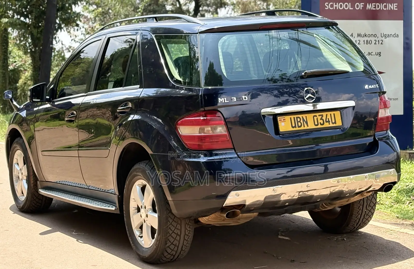 Mercedes-Benz M Class ML 350 4Matic 2007 Blue