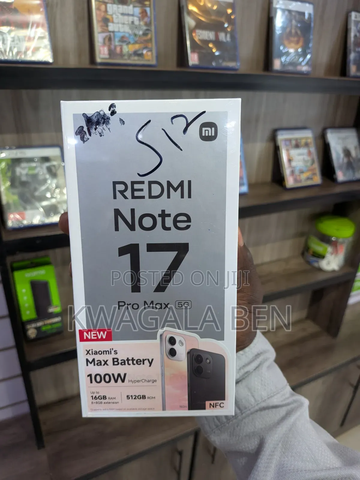 New Xiaomi Redmi Note 17 Pro Max 512 GB Black