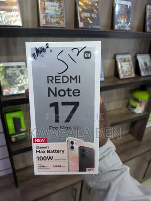 New Xiaomi Redmi Note 17 Pro Max 512 GB Black
