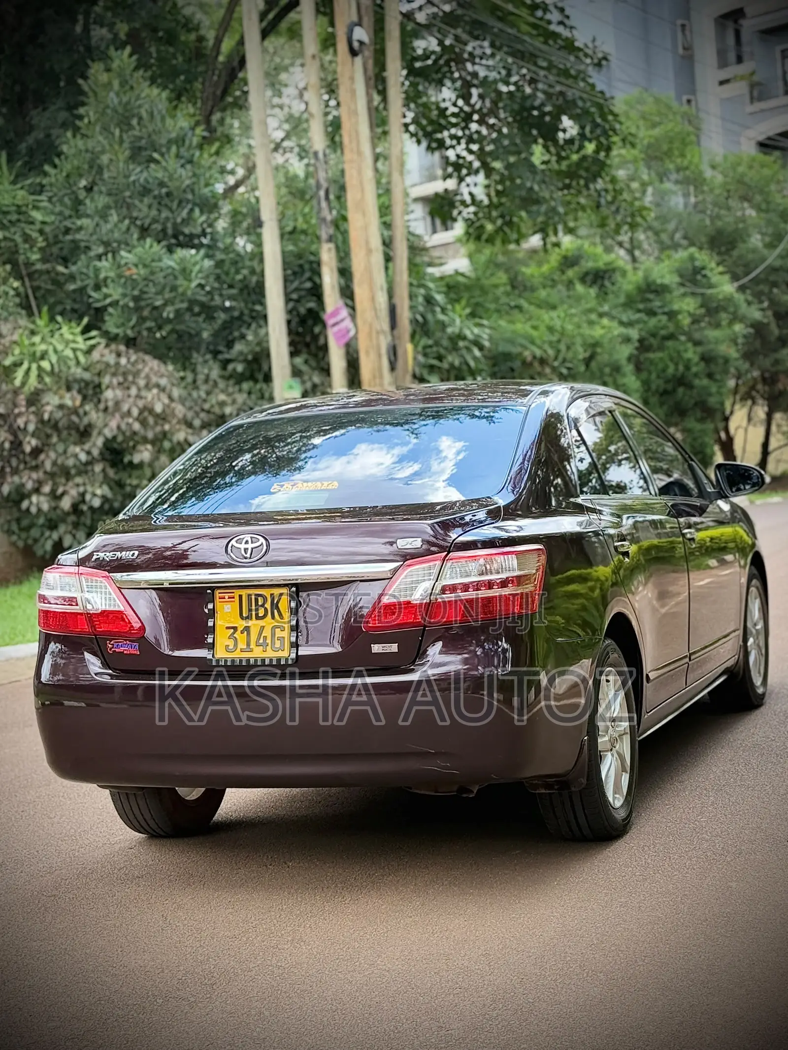 Toyota Premio 2015 Maroon