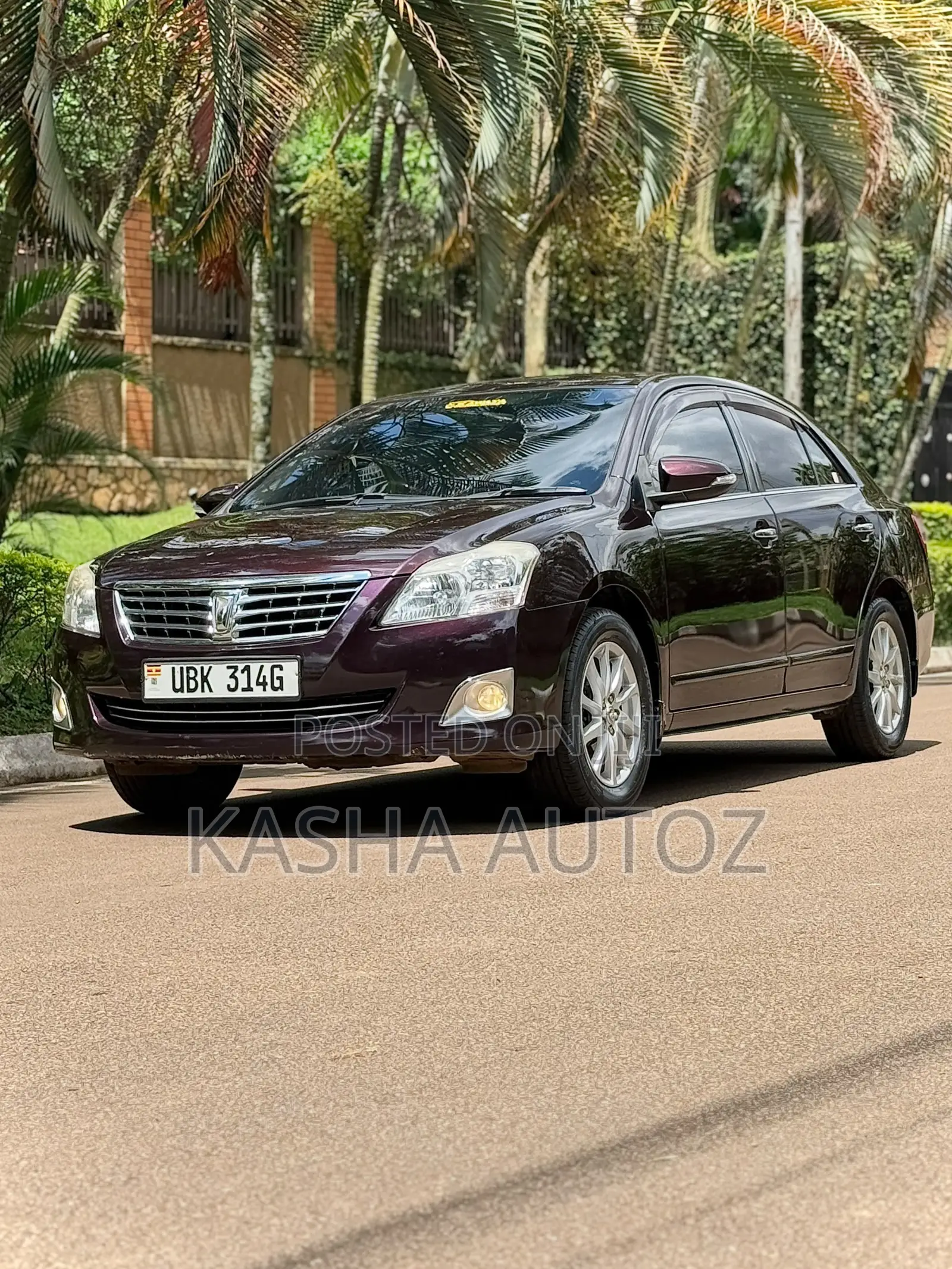 Toyota Premio 2015 Maroon